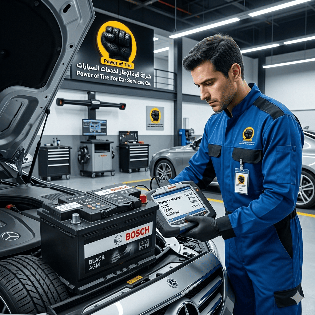 بطاريات Bosch الأصلية للسيارات في الرياض