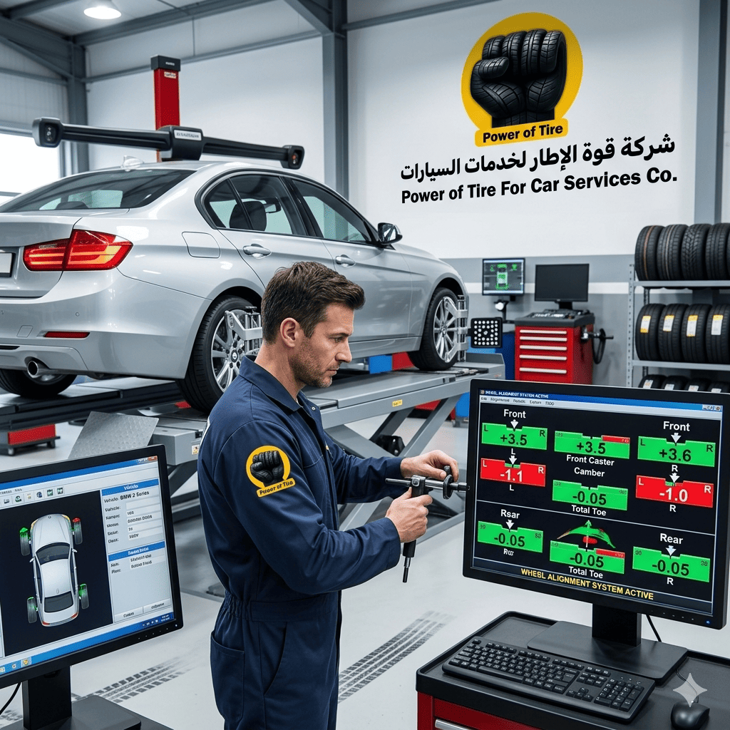 ميزان أذرعة السيارات في الرياض
