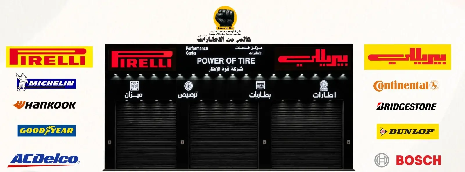 عالم من الاطارات مع قوة الاطار